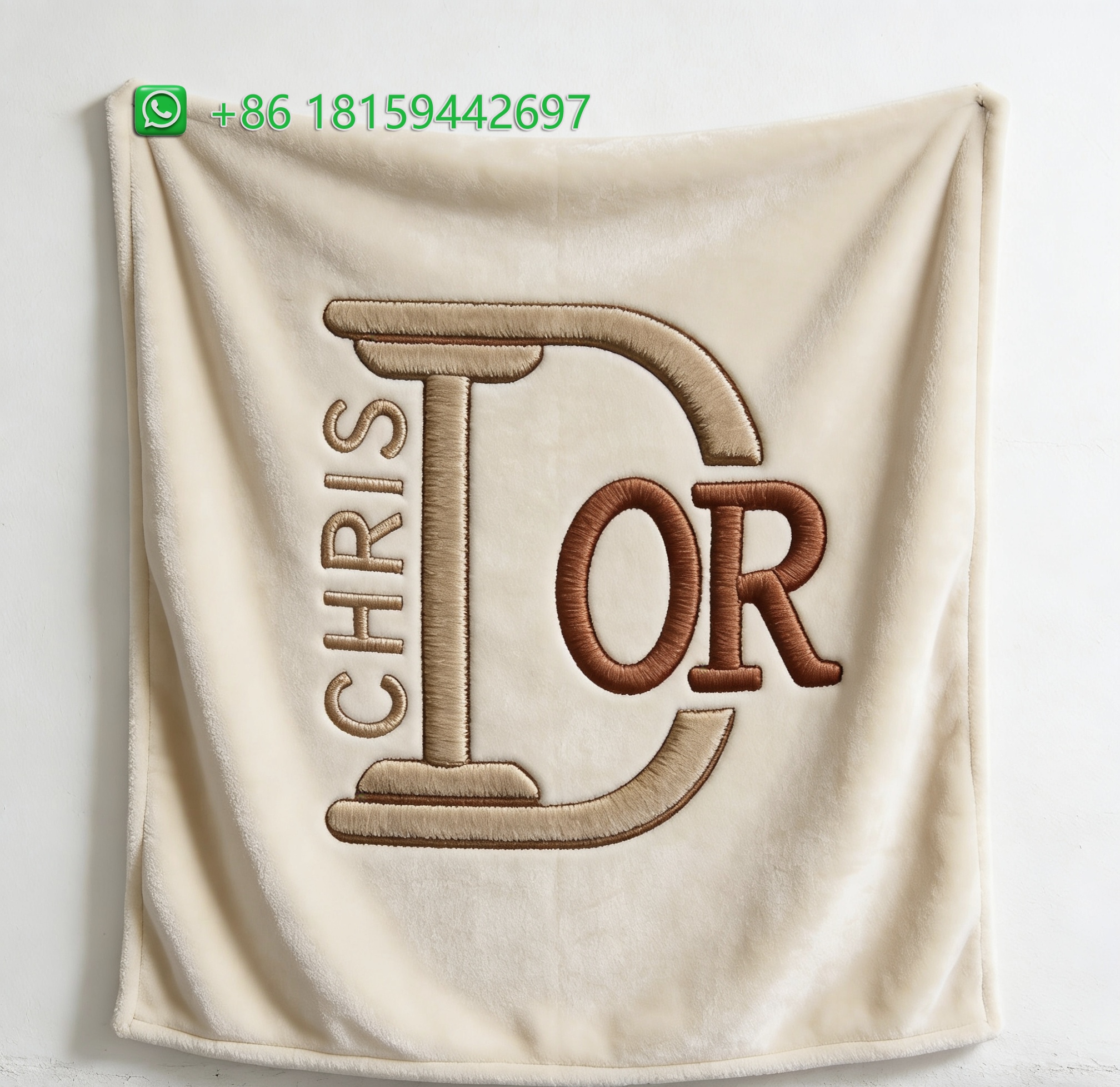 Dior Throw Blankets